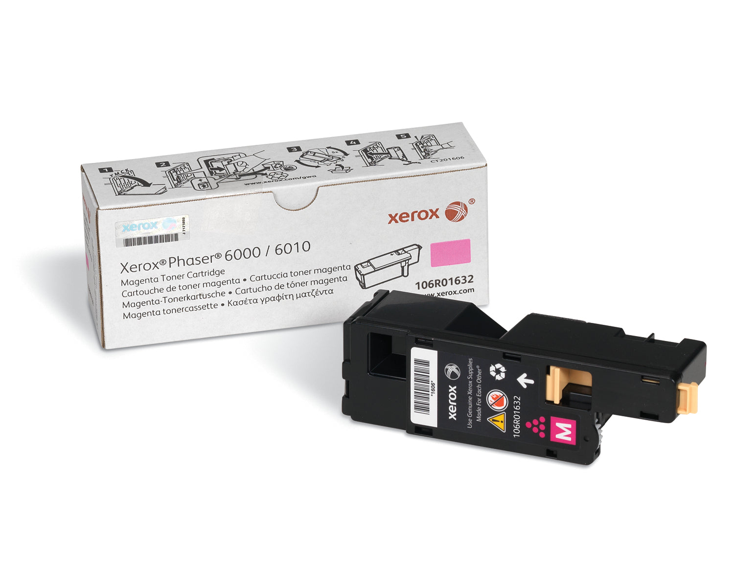 XEROX 106R01632 TONER MAGENTA ESTANDAR - XEROX 106R01632 TONER MAGENTA ESTANDAR -
